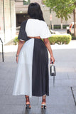 Ying Yang Swing Maxi Dress