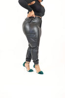 Leather Cargo Pants