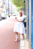 Curvy White 2 Piece Set