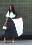 Ying Yang Swing Maxi Dress