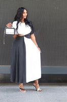 Ying Yang Swing Maxi Dress