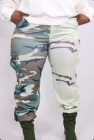 Reverse Army Fatigue Pants