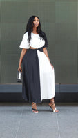 Ying Yang Swing Maxi Dress